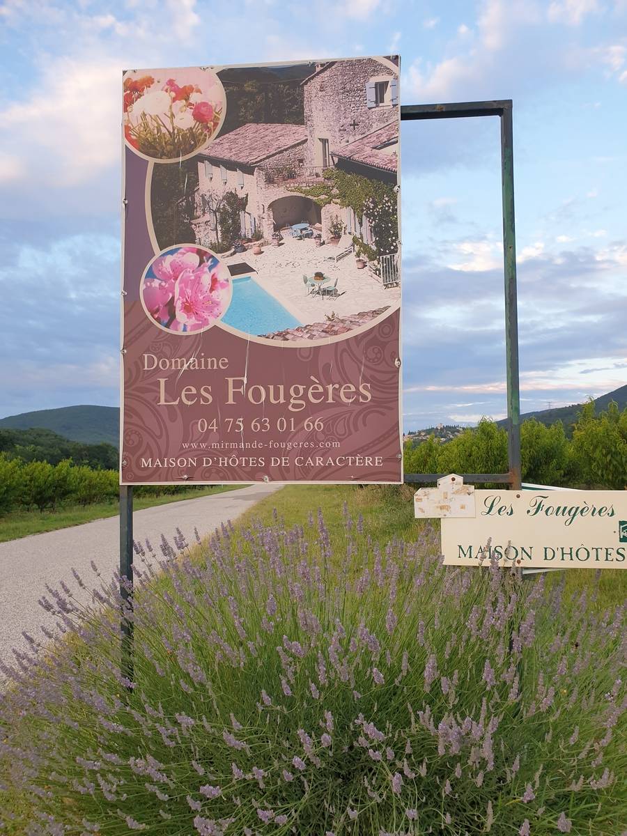 Accéder facilement au Domaine les Fougères à Mirmande dans la Drôme entre Valence et Montélimar ?